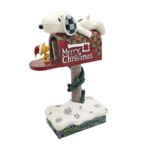 ジムショア スヌーピー＆ウッドストック ストリートライト PEANUTS 【JIM SHORE】スヌーピー ＆ ウッドストック ストリートライト