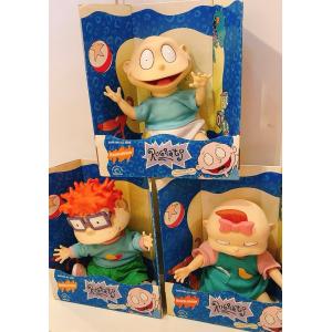 applause ラグラッツ　ぬいぐるみ　3コセット　中古品 ラグラッツ パジャマパーティー ぬいぐるみドール 3点コンプリート