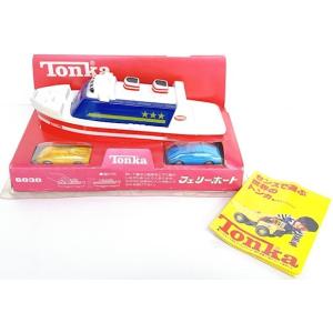 ブリキ製バンミニカー&レースカー2体DOLL付き トンカTonka 