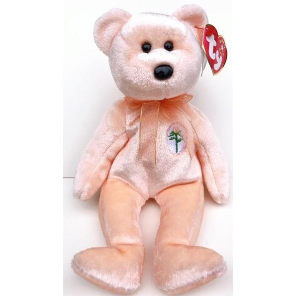 クマぬいぐるみ　Tyビーニーズベイビーズ　"Dearest" 2000年3/8生まれ　ギフトぬいぐる...