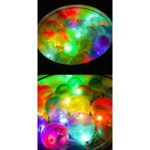 LED入りヨーヨーパッチン付き /糸ゴム・LED入りヨーヨー２０個入り　縁日　お祭り