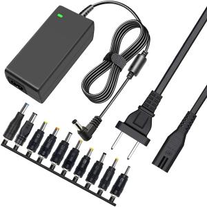 TKDY 19V Universal Laptop Charger 65W 3.42A AC to DC Power Supply Adapter