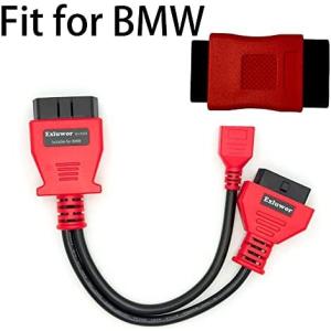 EXLUWOR OBD2ケーブル Autel MaxiSYS Pro MS908P MS908S Pro用 BMW