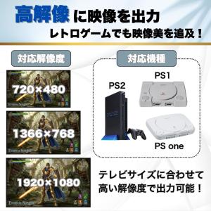 PS2 PS1 HDMI 変換 ケーブル アダ...の詳細画像5
