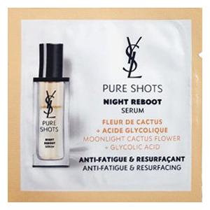 送料無料 YSL イヴサンローラン ピュアショット ナイトセラム お試し1mL x14個 美容液