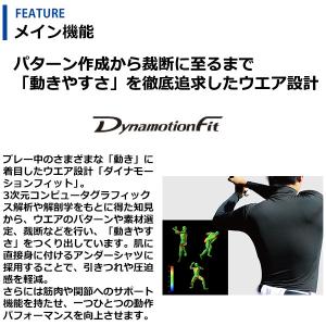 野球 アンダーシャツ 長袖 春夏 夏用 ミズノ...の詳細画像2