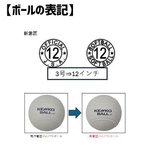 ソフトボール ナガセケンコー 新球 新規格 新...の詳細画像3