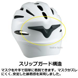 野球 ゼット キャッチャー ヘルメット 硬式用...の詳細画像3
