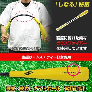 野球 室内 素振り バット フィールドフォース...の詳細画像1