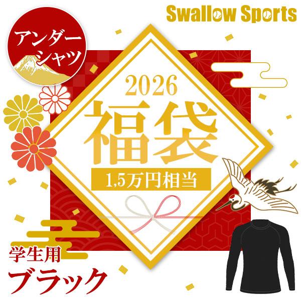 ＼【後払い不可】1.5万円相当！ ブラックアンダーシャツ学生用福袋 野球用品 スワロースポーツ 20...
