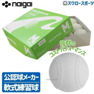NAGASE KENKO（ナガセケンコー） 野球 軟式野球ボール 検定球 M号 M号 
