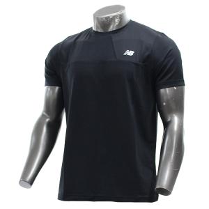 野球 ニューバランス ウェア ウエア Tシャツ メンズ レディース ユニセックス Sport カラーブロックTシャツ 大人用 一般用 AMT53400-BK newbalance NB 野球用品｜野球用品スワロースポーツ