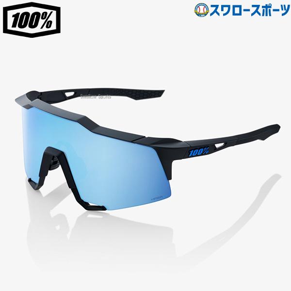 野球 サングラス 100％ ワンハンドレッド アクセサリー SPEEDCRAFT Matte Bla...