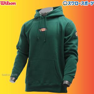 あすつく 野球 ウィルソン ウェア ウエア プルオーバー フーディ パーカー ジャケット 長袖 WB6035213 Wilson 秋冬 アウター おしゃれ かっこいい 普段使い 自主