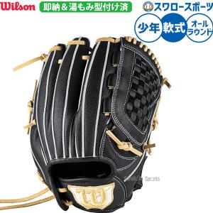 Wilson 軟式野球グローブ Wilson 交換無料 野球 グローブ 少年軟式 右投げ ウイルソン D