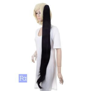 バンス 105cm「グレープ」 ウィッグ つけ毛 ポニテ 耐熱180℃(ba-bp0020)｜swallowtail-wig