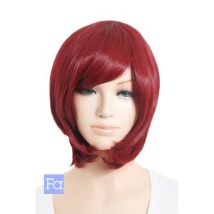 ショートボブ 「ガーズマンレッド」「ウィッグネット付」コスプレウィッグ