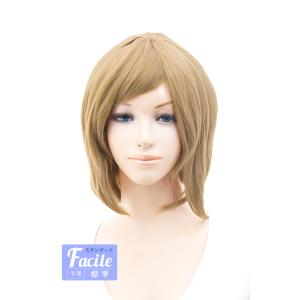 ショートレイヤー 「ロイヤルミルクティー」「ウィッグネット付」コスプレウィッグ コスプレ イベント ...