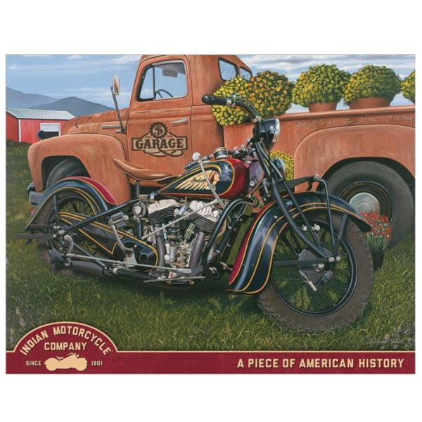 ティン サイン Jacobs - Indian Summer MS2304