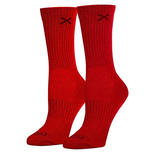 ミディアム フィート ソックス BASIC RED HEATHER CREW 30803-SHCW