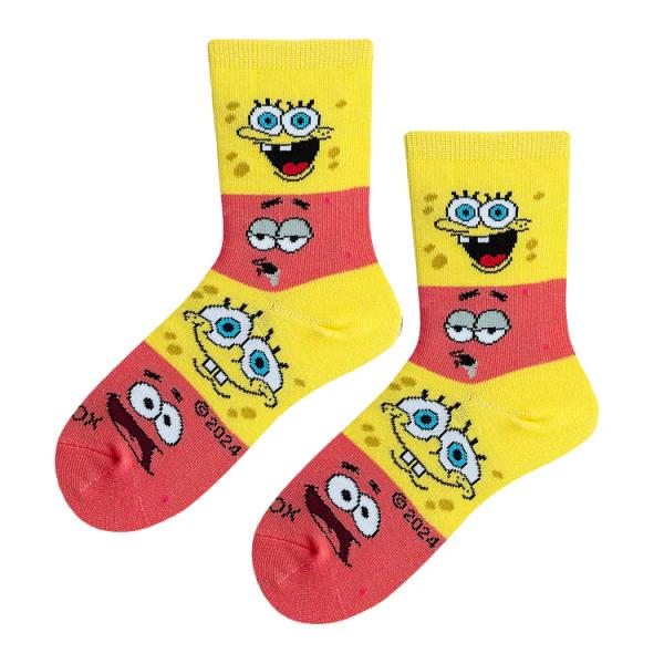 キッズ ソックス  約20cm〜約22.5cm SPONGEBOB &amp; PATRICK 38613K...