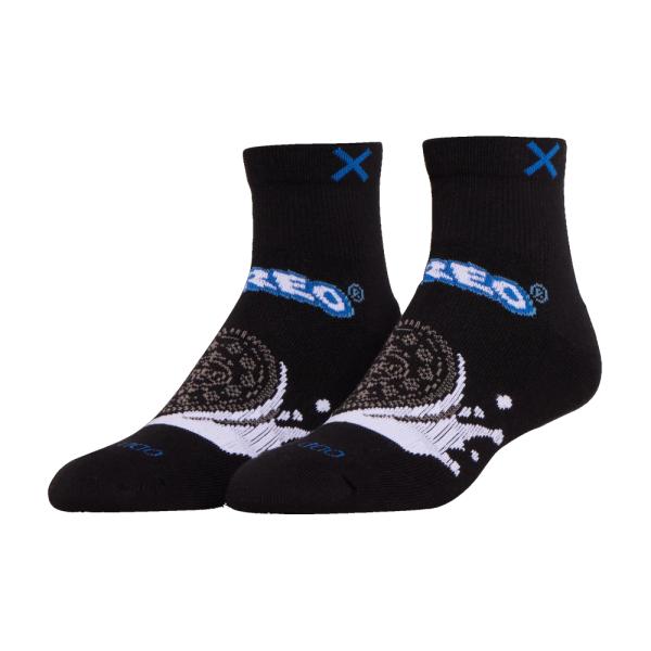 ミディアム サイズ ソックス Oreo Black Quarter 42258BSXQM