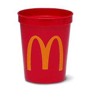 プラ カップ 16oz. McDonald's Red Stadium 6196005