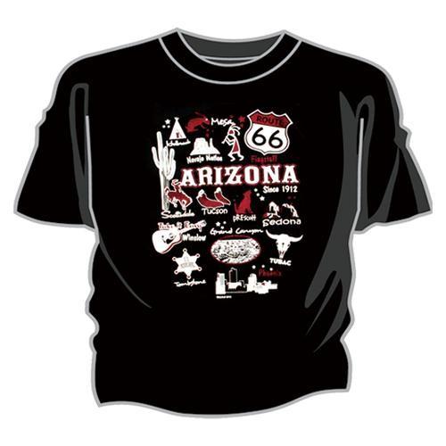 Tシャツ RT 66 ルート 66 サウスウエスト トラベル ブラック BC-SF10001-BK