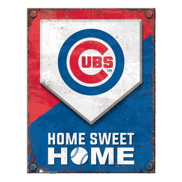 ティン サイン Chicago Cubs Home MS8160