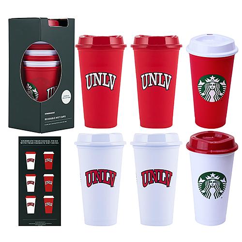 STARBUCKS リユーザブル ホット カップ 16oz UNLV  6PCセット FS-RHC-...