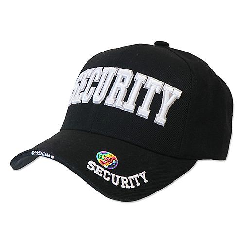 キャップ SECURITY ソリッド ブラック AC-CP-VM036-09