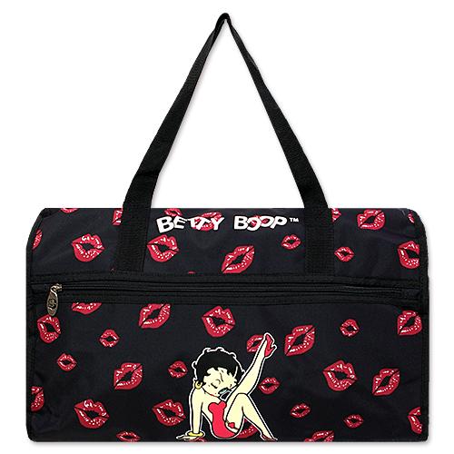 ボストン ダッフル バッグ ベティーブープ  Betty Boop シッティング ウィズ リップス ...