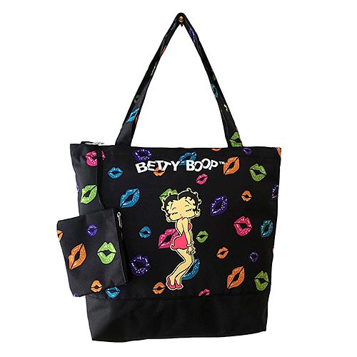 トート バッグ フラーティ オン キッス ベティー ブープ Betty Boop BN317A-22...