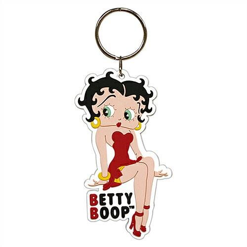ラバー キーリング ベティーブープ Betty Boop KC-KR004