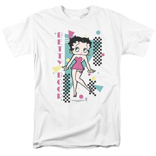 ベティブープ （Betty Boop） Tシャツ Booping 80s Style ホワイト アダ...