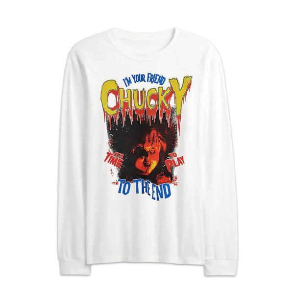 ロング スリーブ Tシャツ Chucky I'm Your Friend Graphic REX-T...