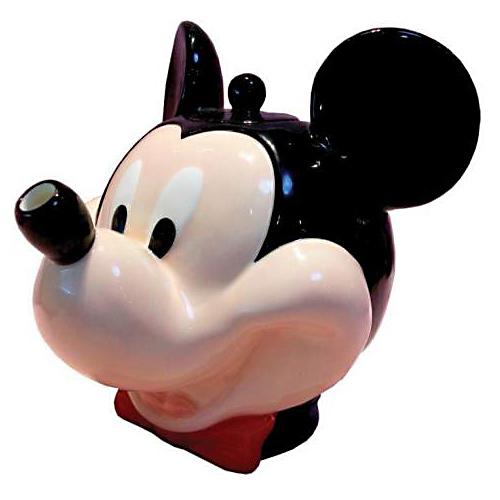 ディズニー　ミッキーマウス　ティーポット　ミッキーマウス　DISWL19548