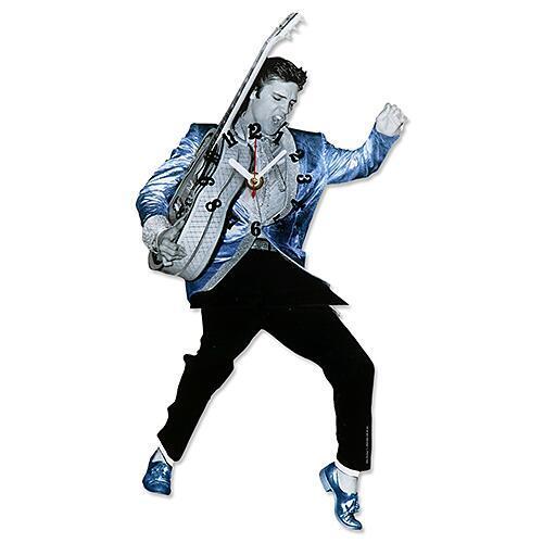 エルヴィス・プレスリー スウィンギング レッグス ウォール クロック B.S.S. EP-MSP-W...