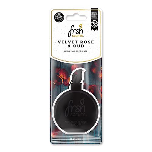 フレッシュ センツ ラグジュアリー エアー フレッシュナー ベルベット ローズ ＆ ウード FR95...