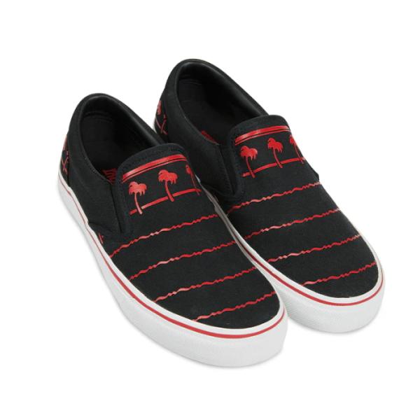 スリッポン シューズ In-n-out BLACK DRINK CUP SHOES #888