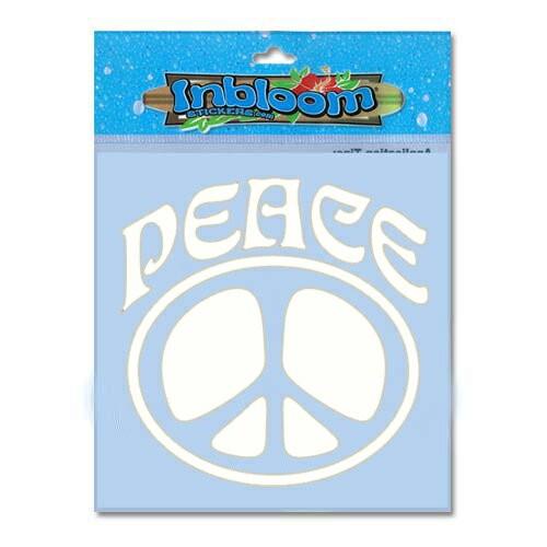 3-D カットアウト ステッカー Lサイズ ピース サイン #061