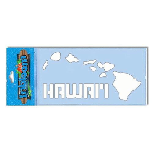 3-D カットアウト ステッカー Mサイズ ハワイアンアイランド　チェーン #710