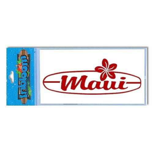 3-D カットアウト ステッカー Mサイズ マウイ サーフボード #717