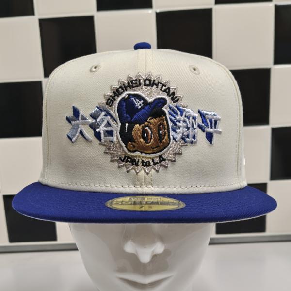 大谷翔平 メジャーリーグ ドジャース フラット バイザー キャップ 正規品 ニューエラ 59FIFT...