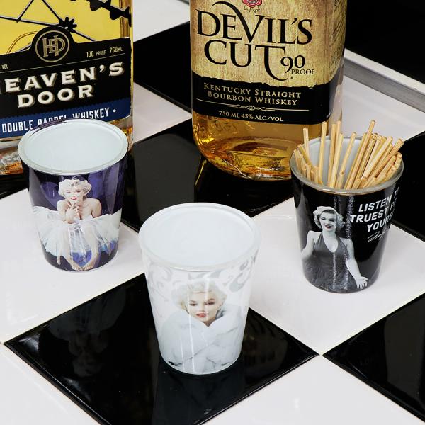 マリリン・モンロー ショットグラス MG 3pc セット MM-MSP-SG-Y6886