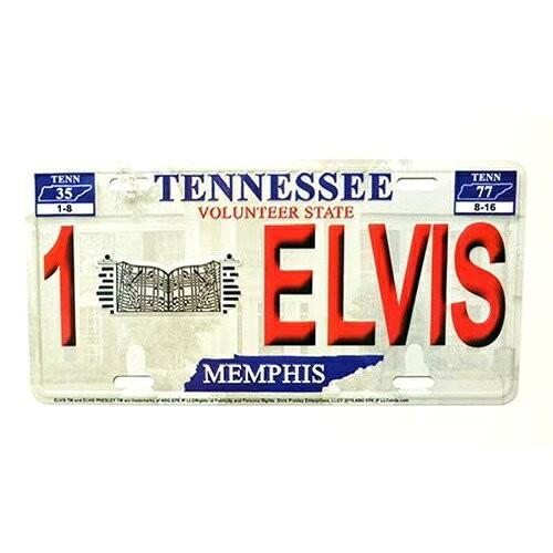 エルヴィス プレスリー ライセンス プレート 1ELVIS EP-MSP-E8619
