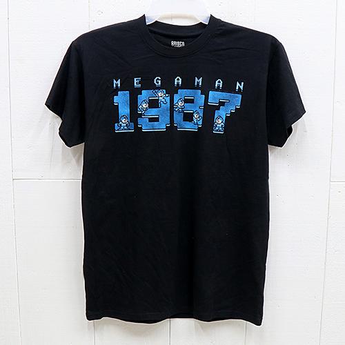 Tシャツ MEGAMAN 1987 ブラック