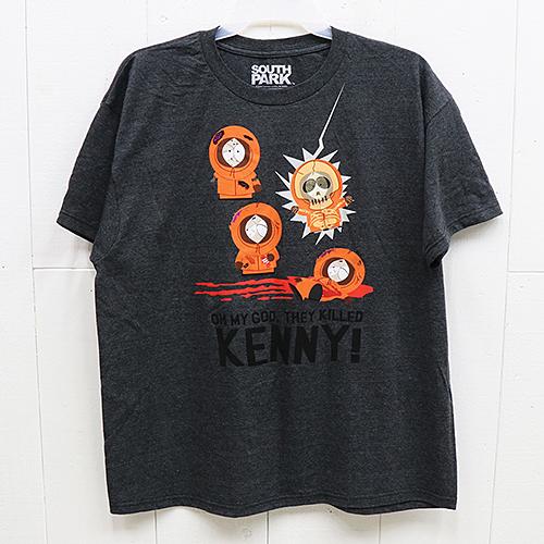 Tシャツ SOUTH PARK KENNY！ ダークグレー