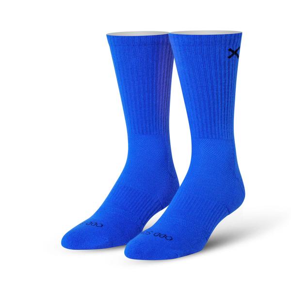 ラージ フィート ソックス BLUE CREW OSBCRWBLU