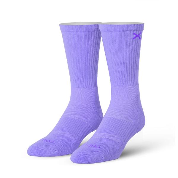 ラージ フィート ソックス COOL PURPLE CREW OSBCRWPRP
